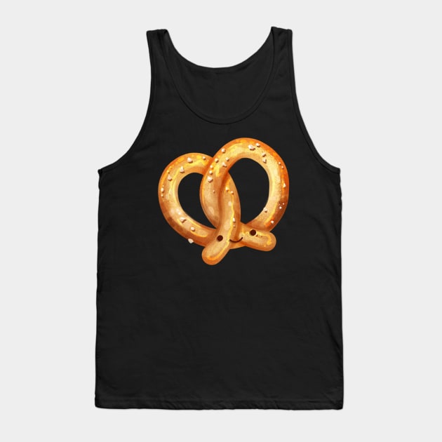 Soft Salted Pretzel Tank Top by Claire Lin